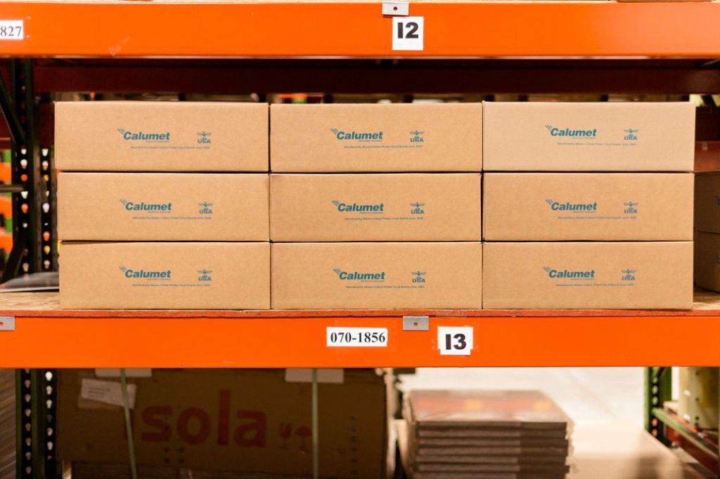 Calumet Electronics warehouse