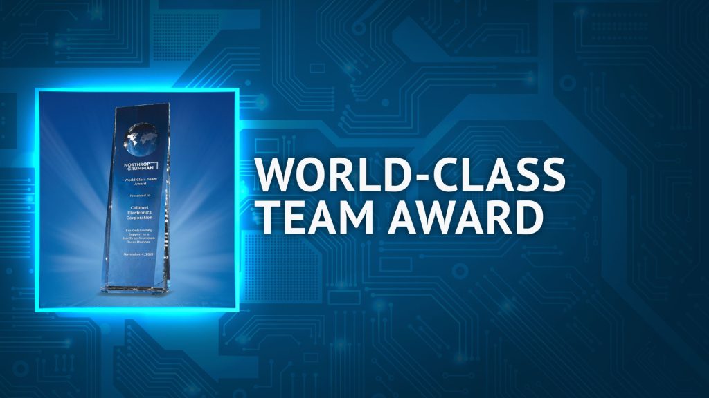 The Northrop Grumman "World Class Team" image is important because it represents the company's commitment to recognizing and celebrating the outstanding performance of its suppliers, particularly small businesses, who are vital to ensuring mission success and delivering advanced technology solutions.